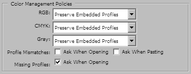 Color Management Policies